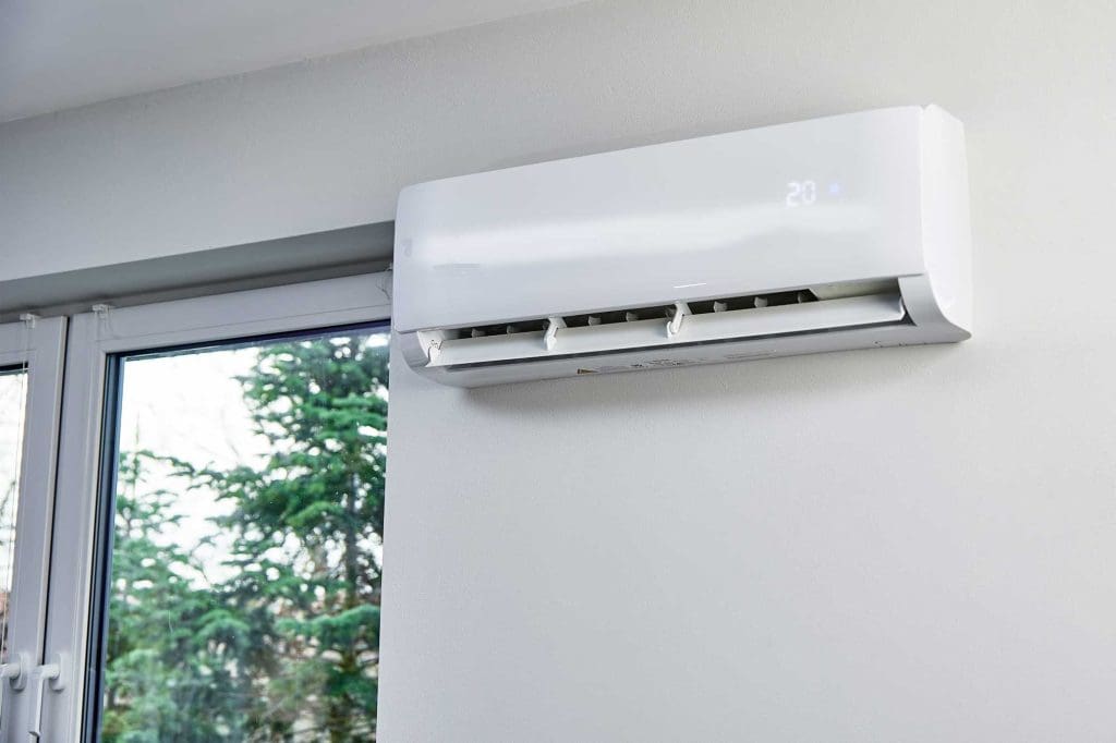 Air conditioner on the wall